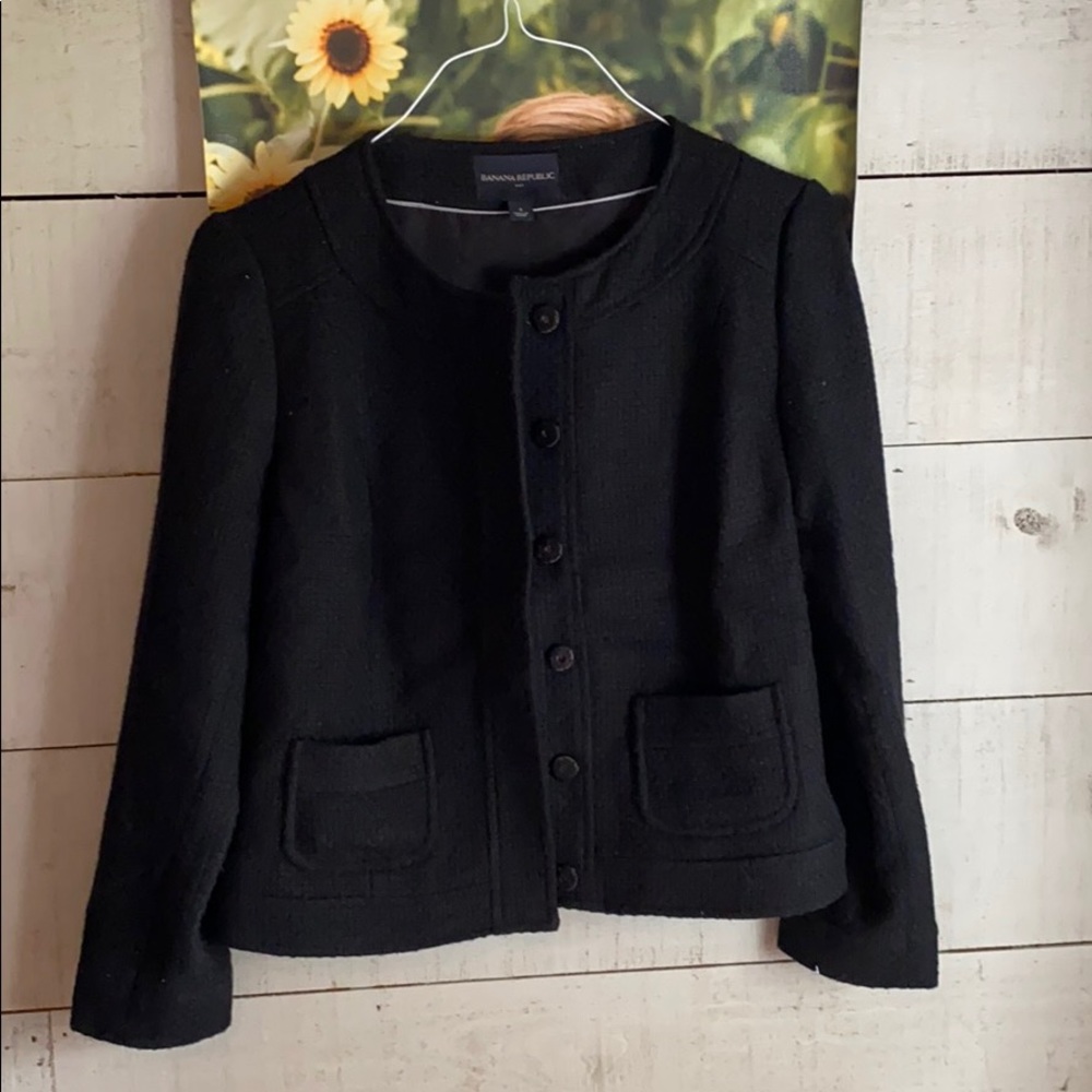 Banana Republic Tweed Jacket size 4